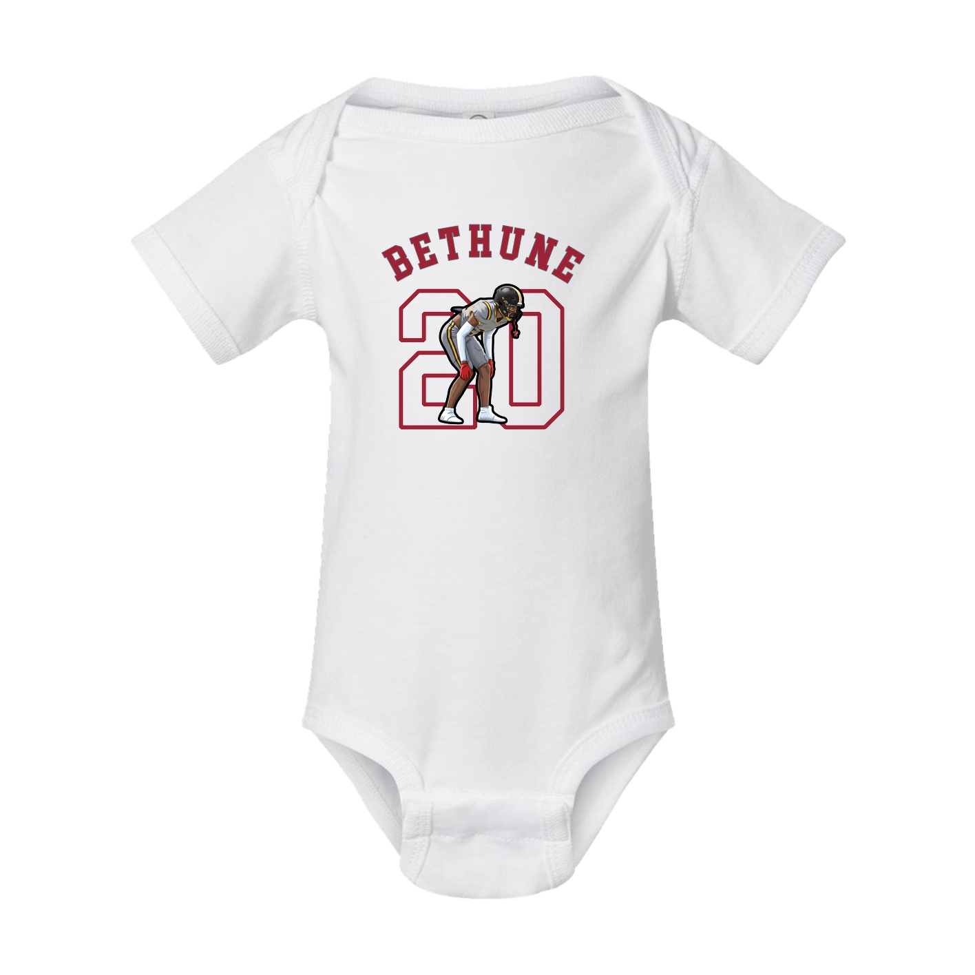Baby Onesie — Shirsey Arch in White