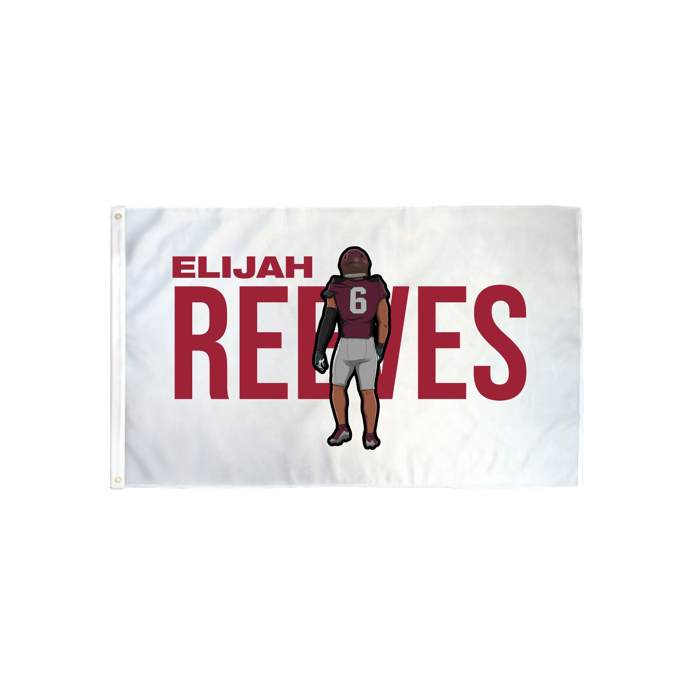 3x5 Flag — Player Name in Classic