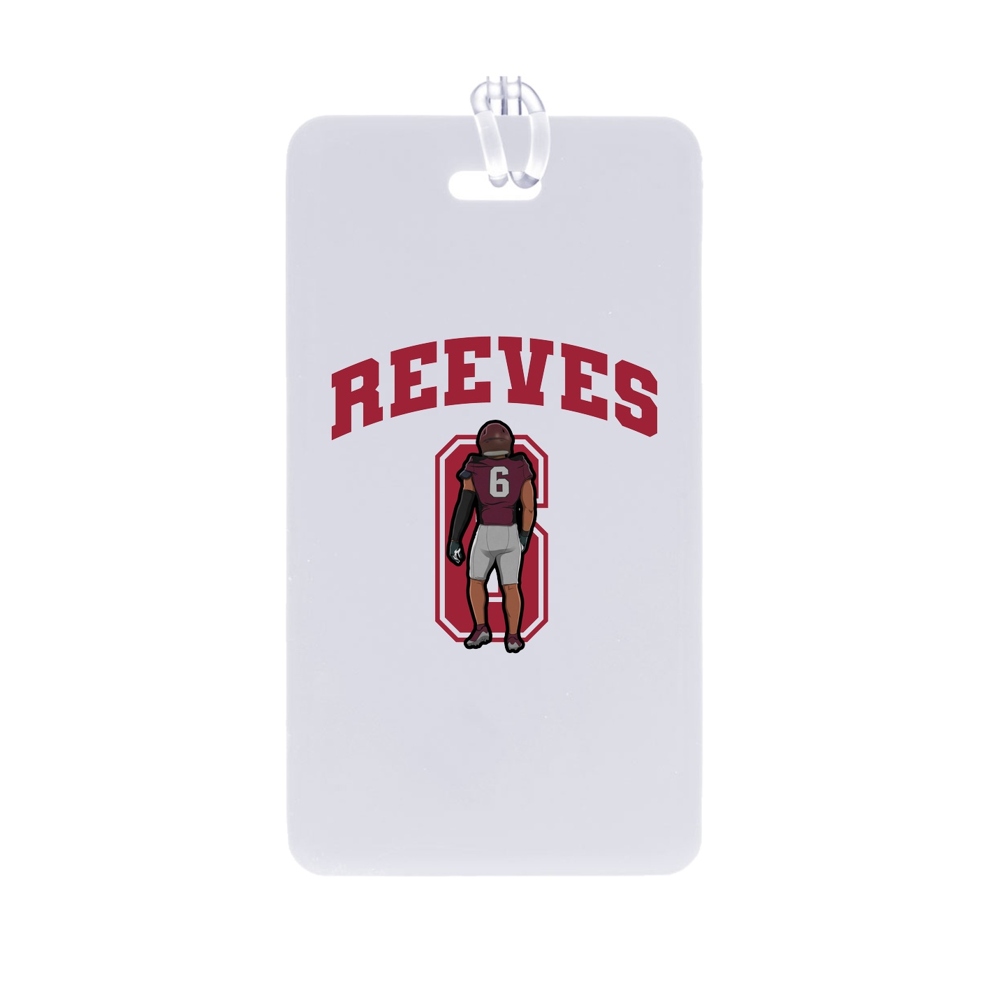 Bag Tag — Number in Classic