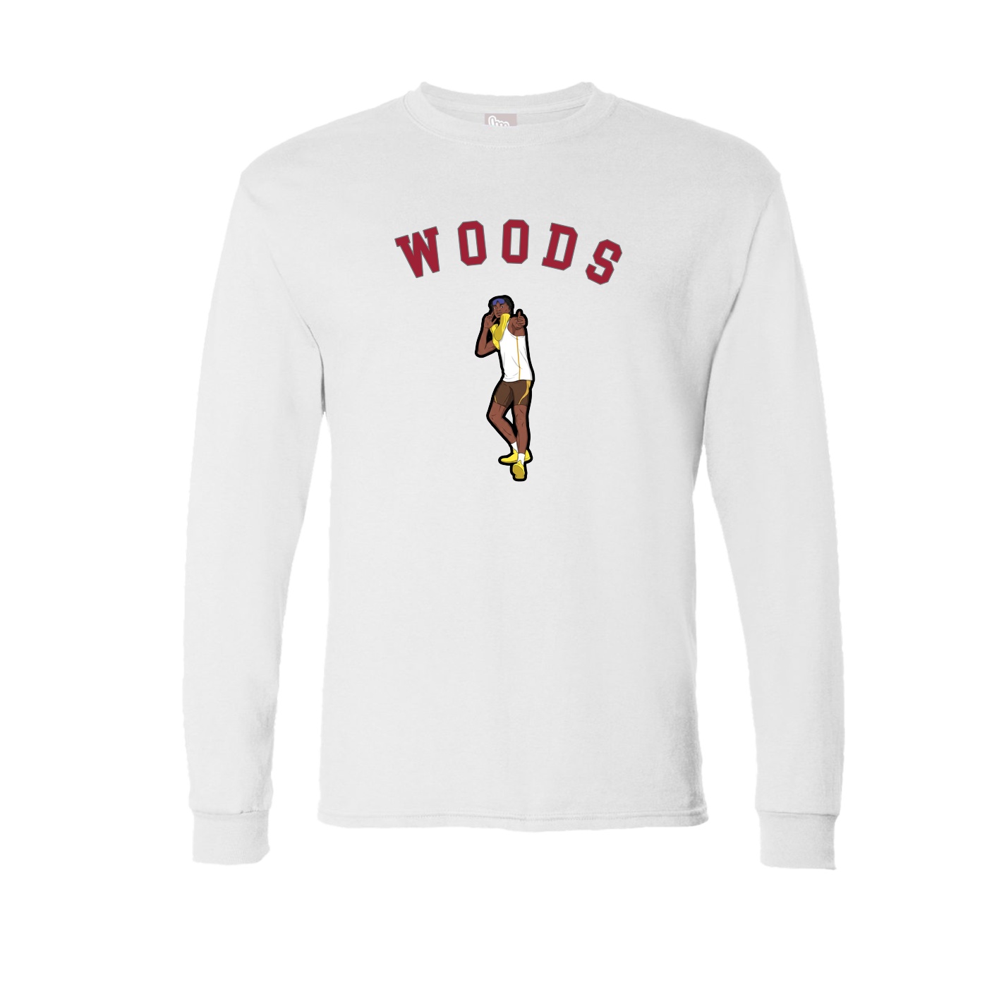Long Sleeve Tee — Shirsey Arch in White