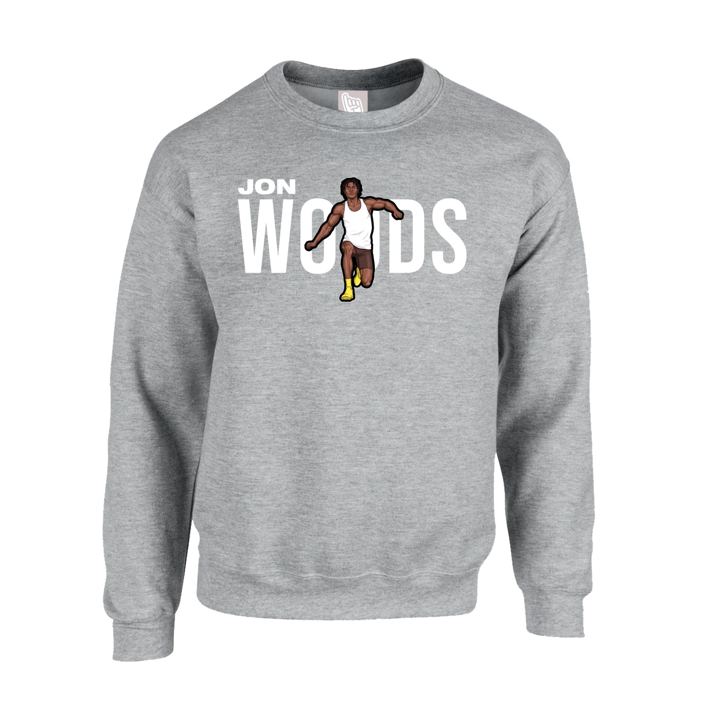 Fleece Crew — Player Name in Grey