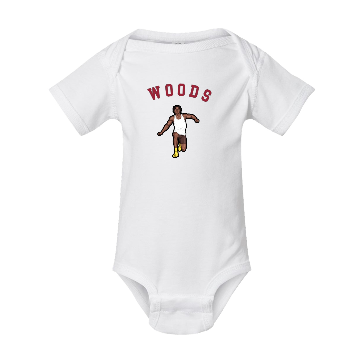 Baby Onesie — Shirsey Arch in White