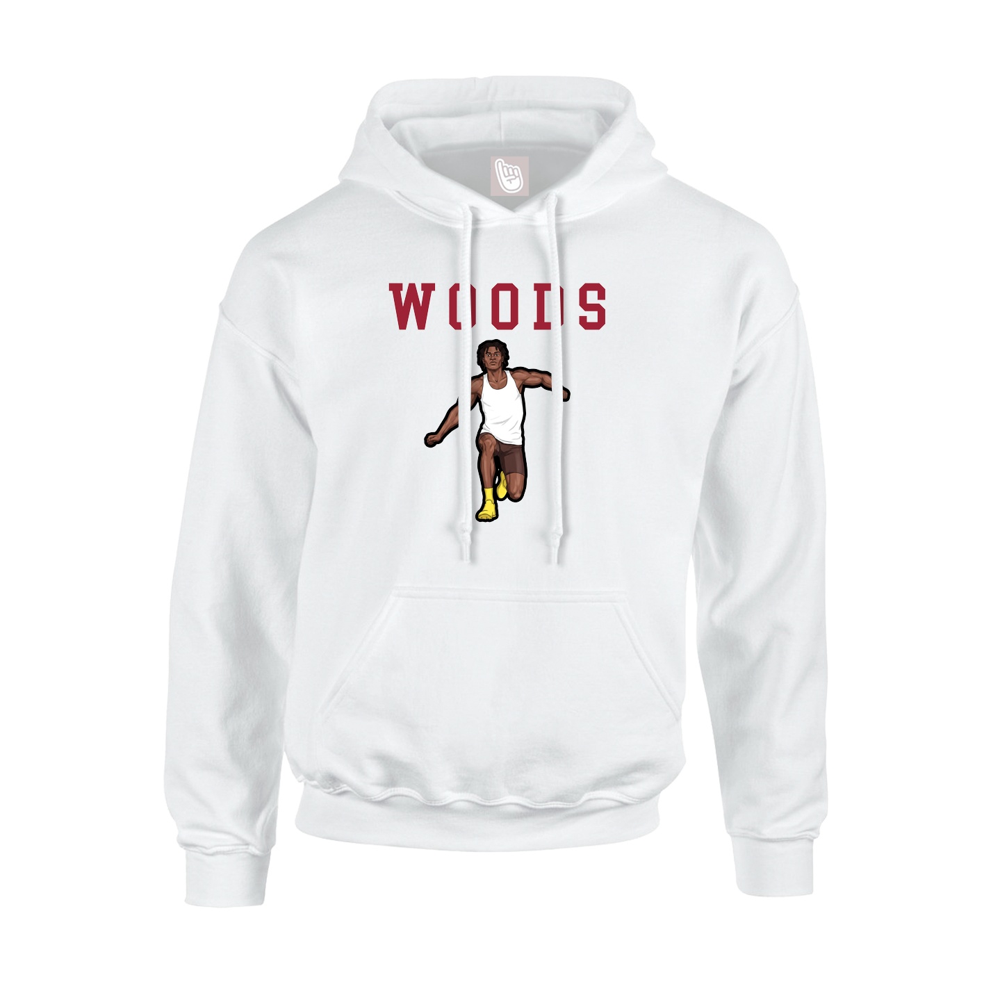 Youth Hoodie — Shirsey in White
