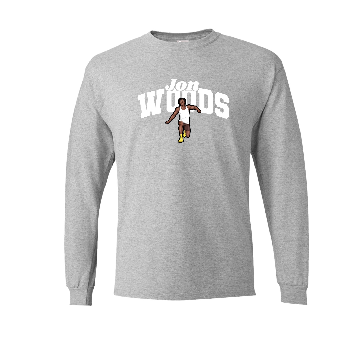 Long Sleeve Tee — Signature Arch in Grey