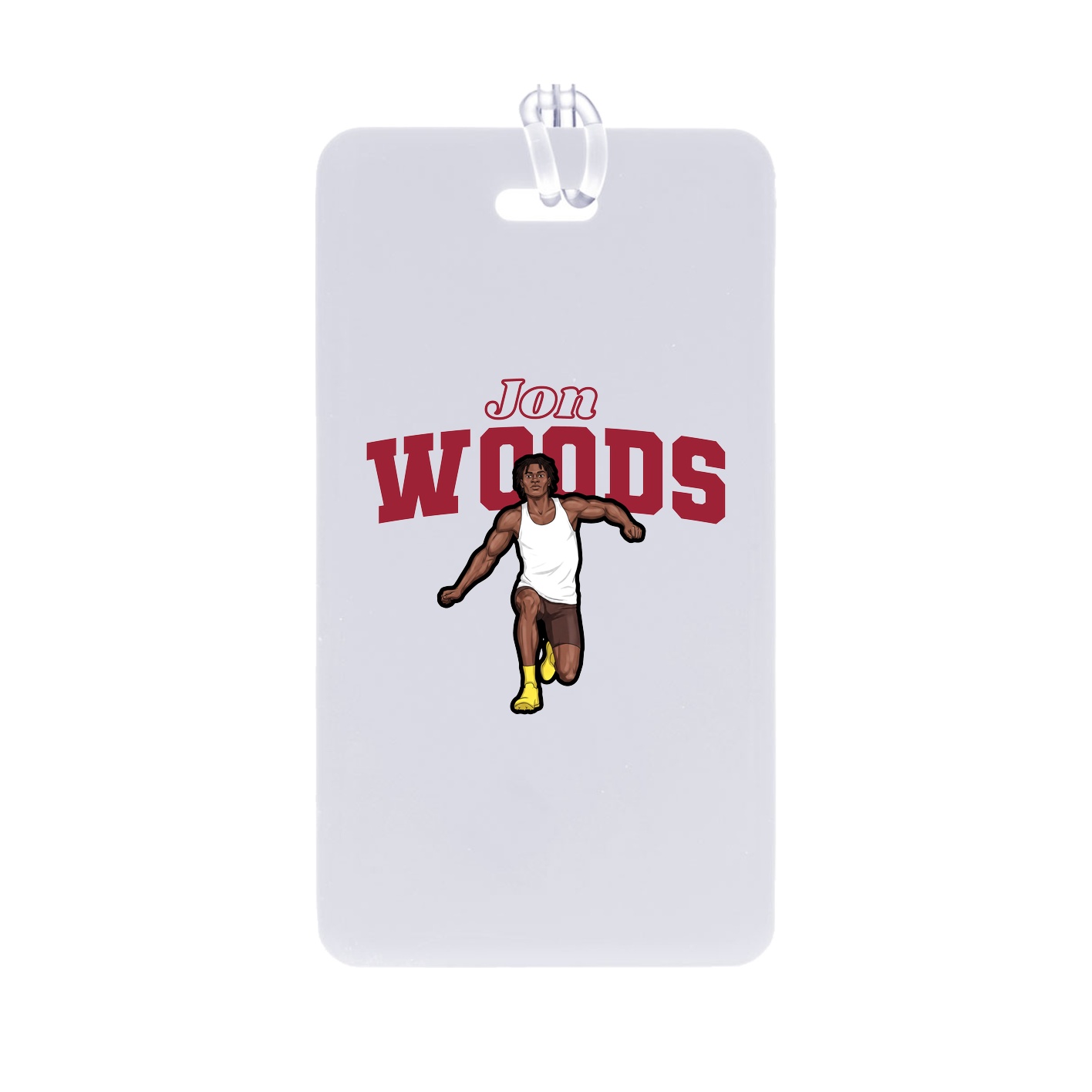 Bag Tag — Name Arch in Classic