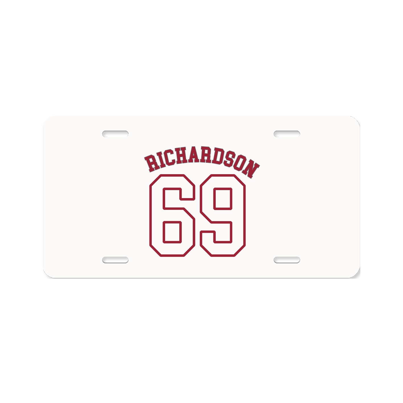 License Plate — Shirsey Arch in Classic
