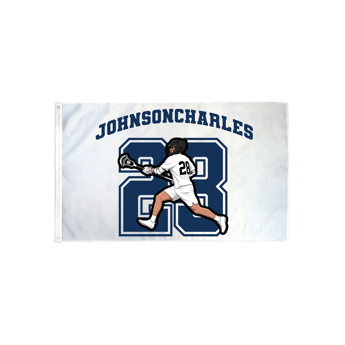 3x5 Flag — Number in Classic