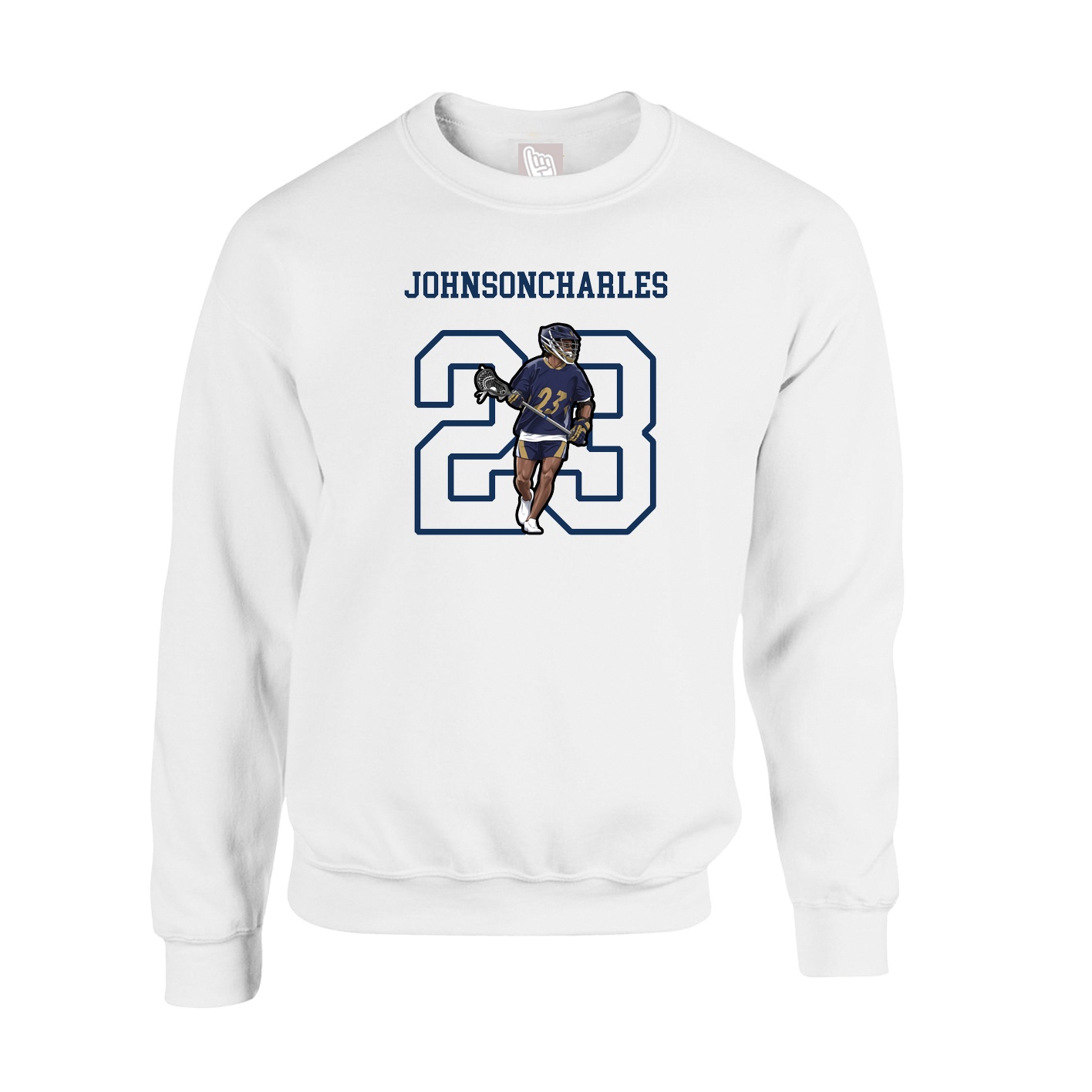 Fleece Crew — Shirsey in White