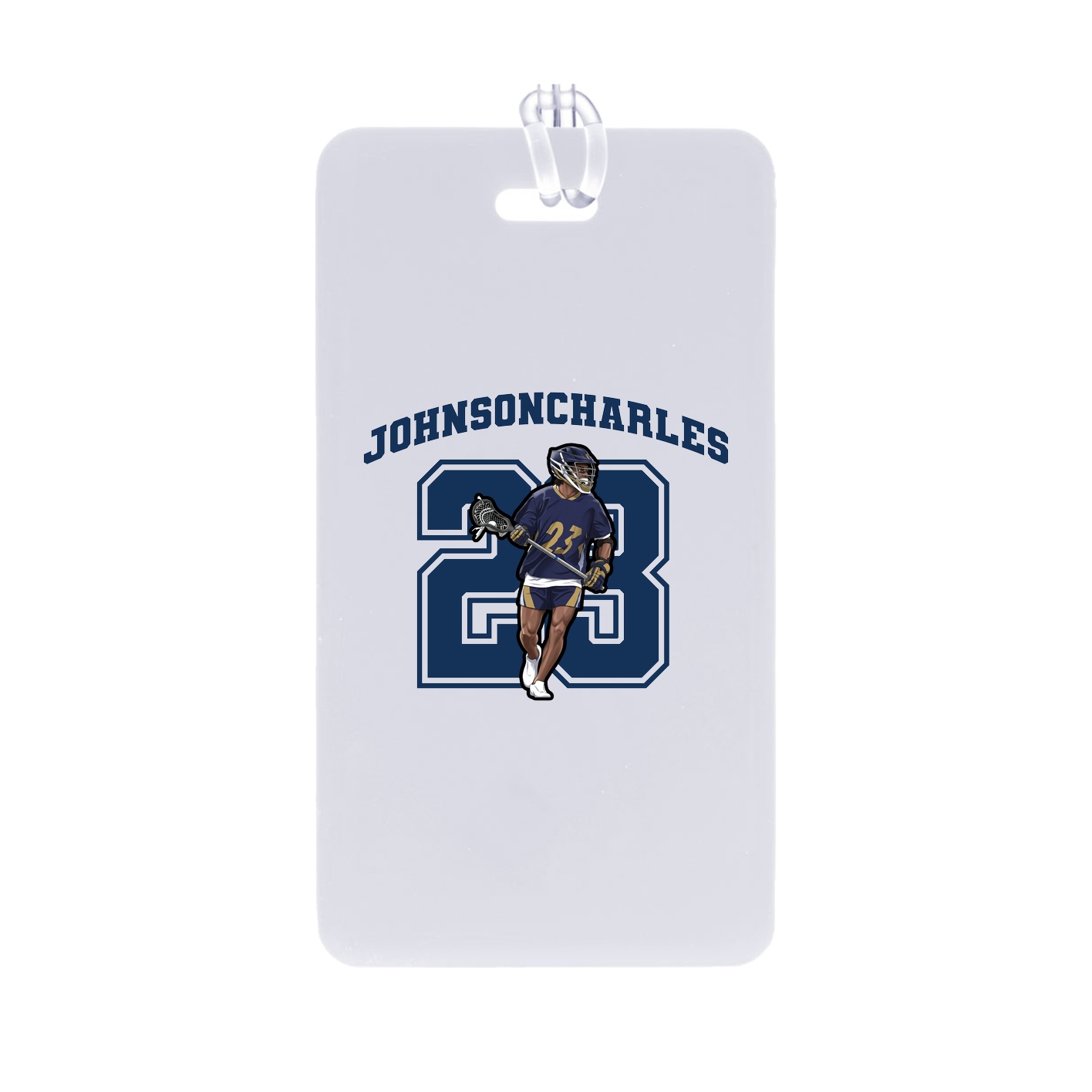 Bag Tag — Number in Classic