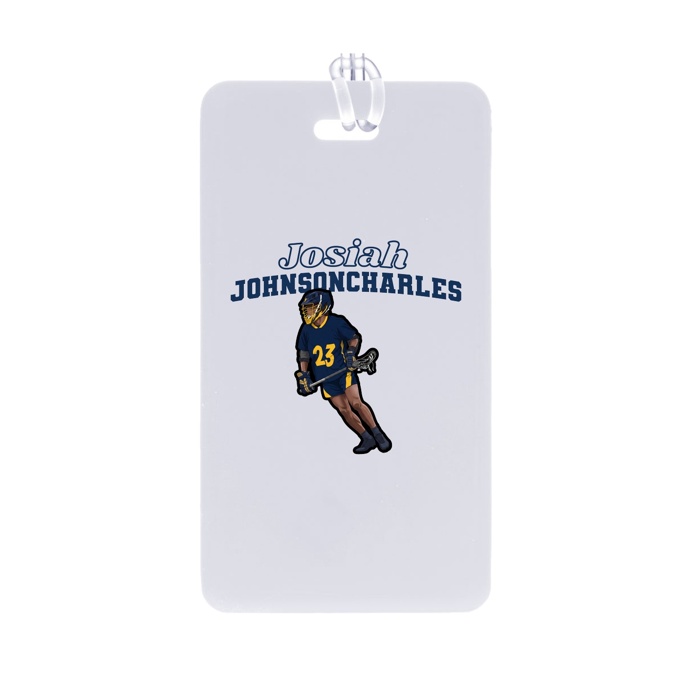 Bag Tag — Name Arch in Classic