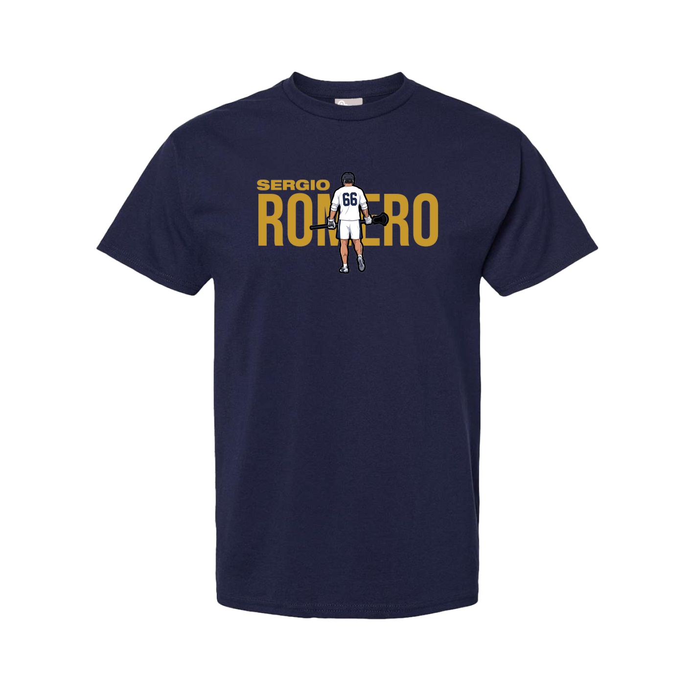 Youth Tee — Player Name in Navy
