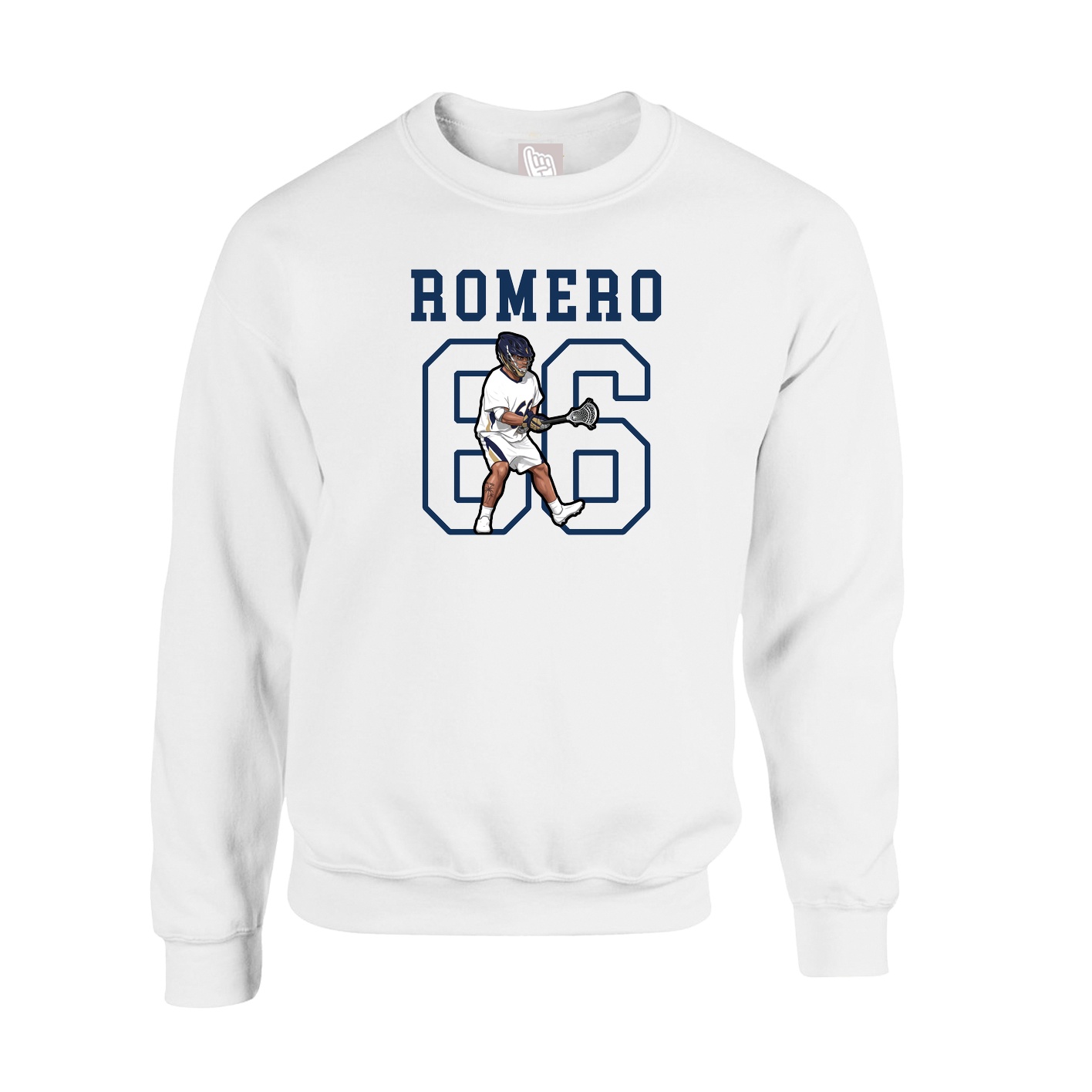 Fleece Crew — Shirsey in White