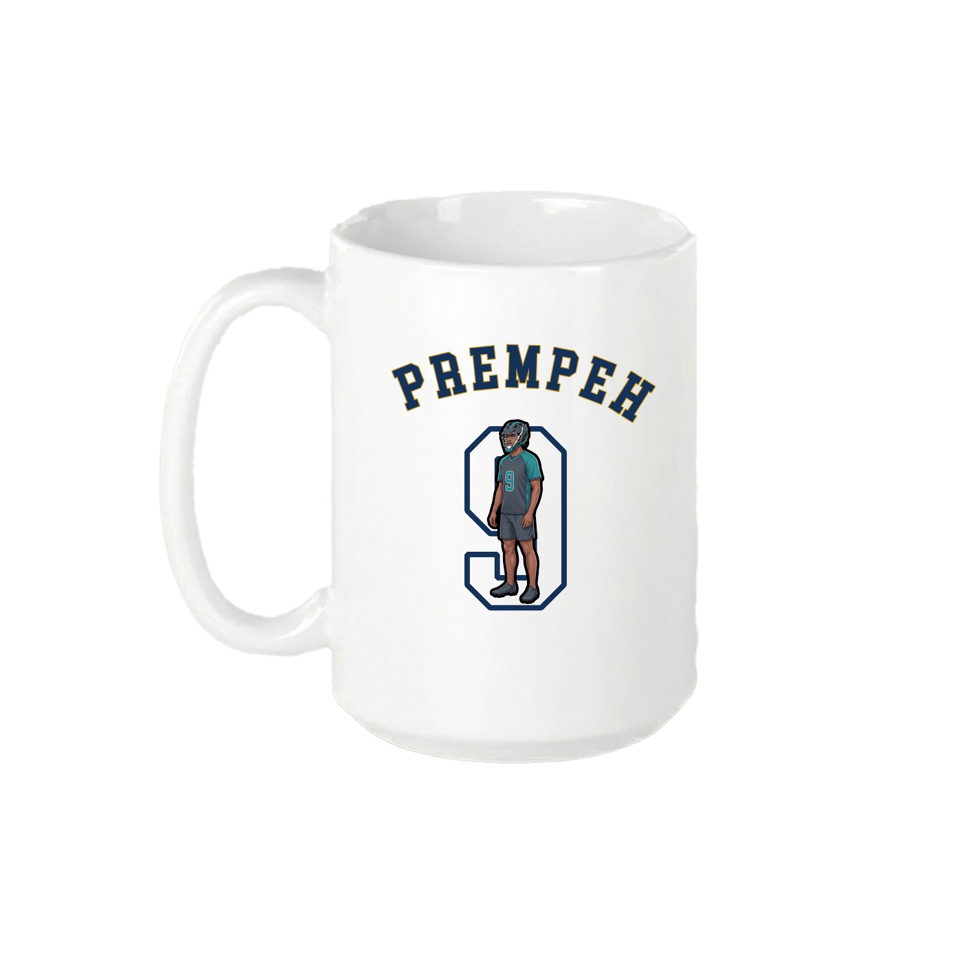 15oz Coffee Mug — Shirsey Arch in White