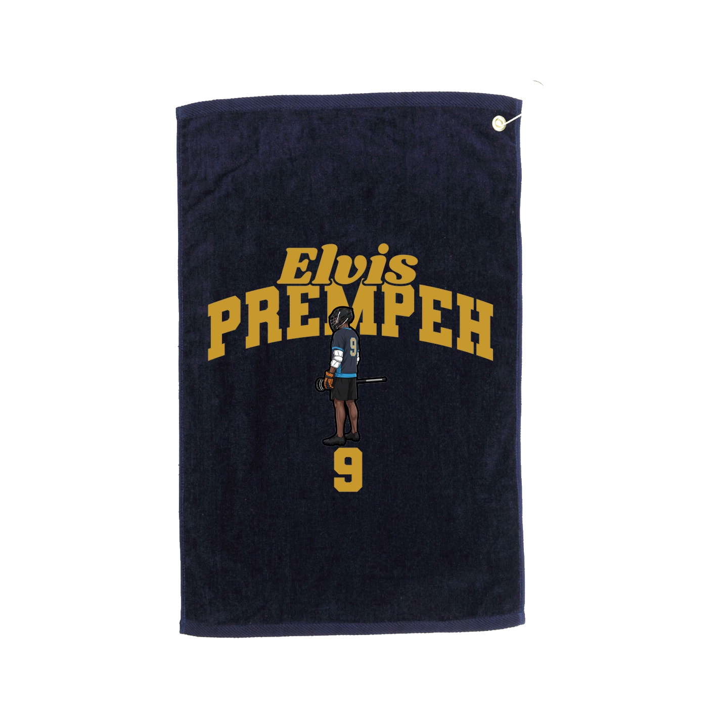 Golf Towel — Signature Arch in Navy