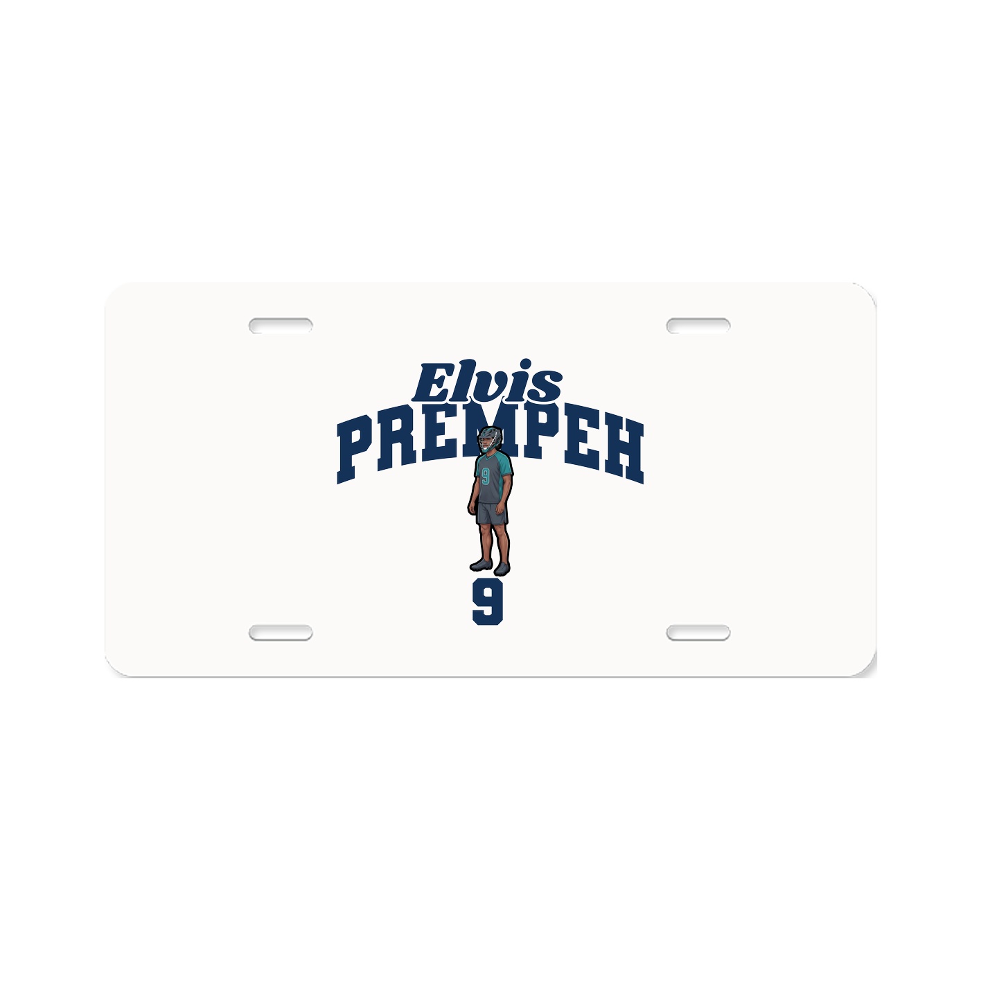 License Plate — Signature Arch in Classic