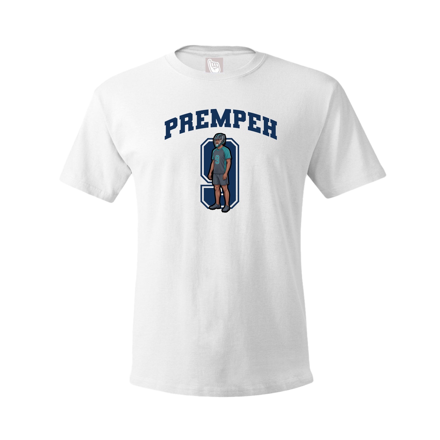 Tee — Number in White