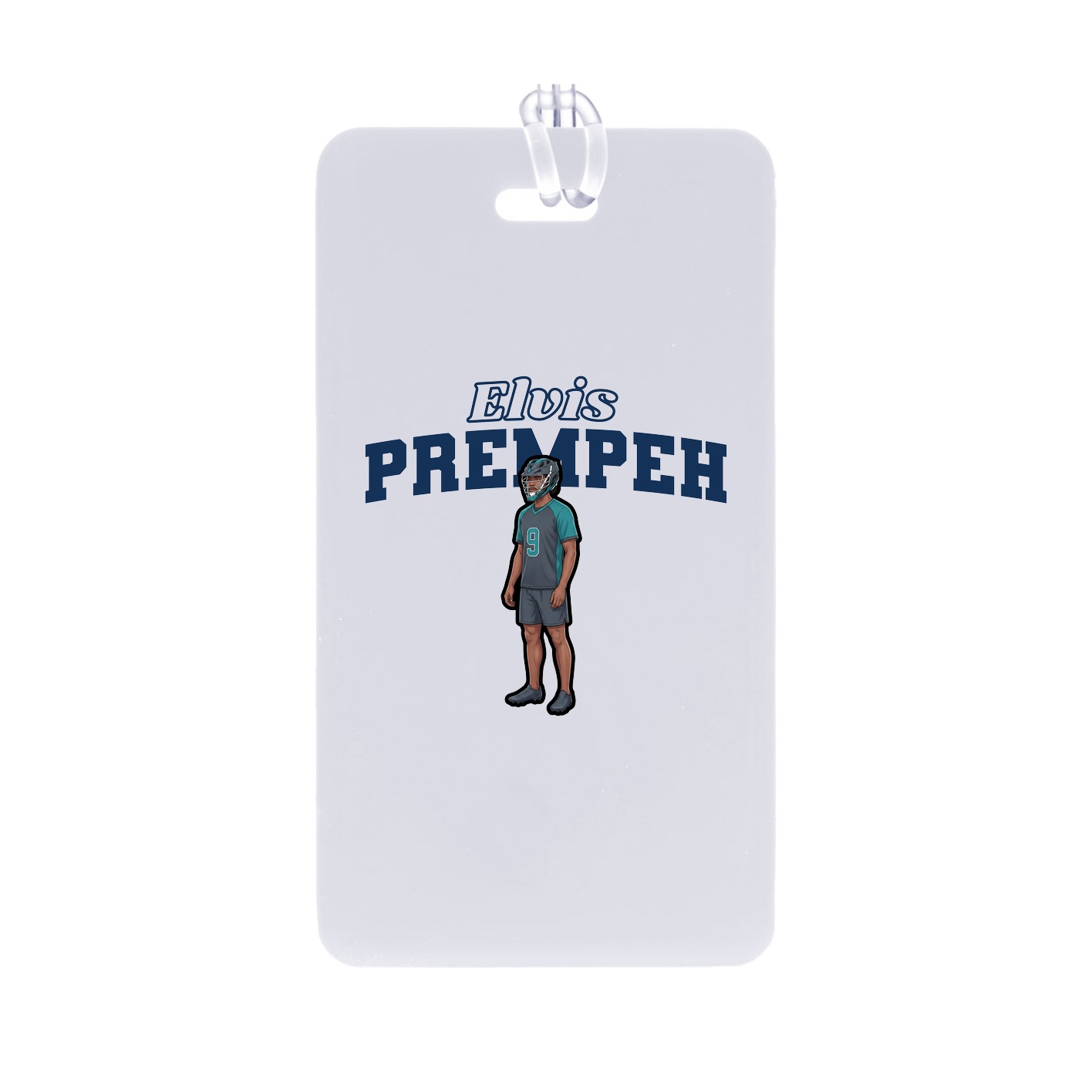 Bag Tag — Name Arch in Classic