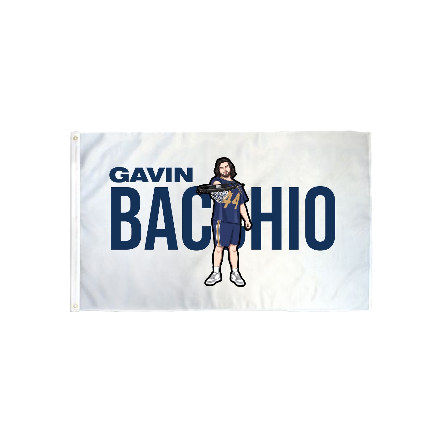 3x5 Flag — Player Name in Classic