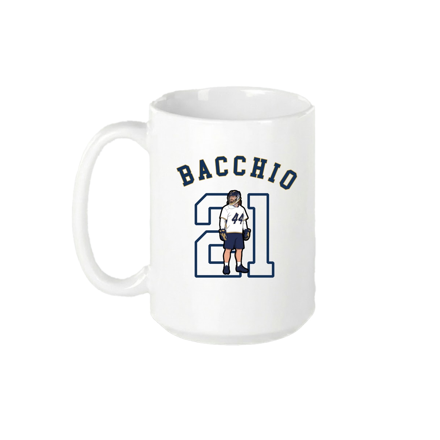 15oz Coffee Mug — Shirsey Arch in White
