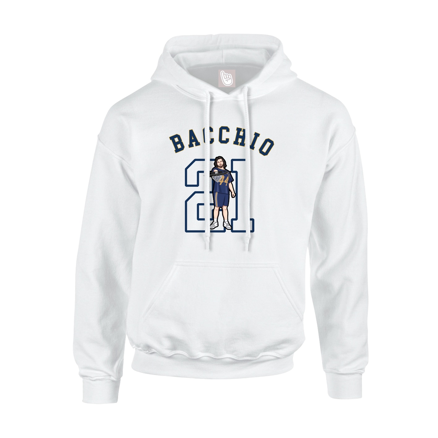 Youth Hoodie — Shirsey Arch in White