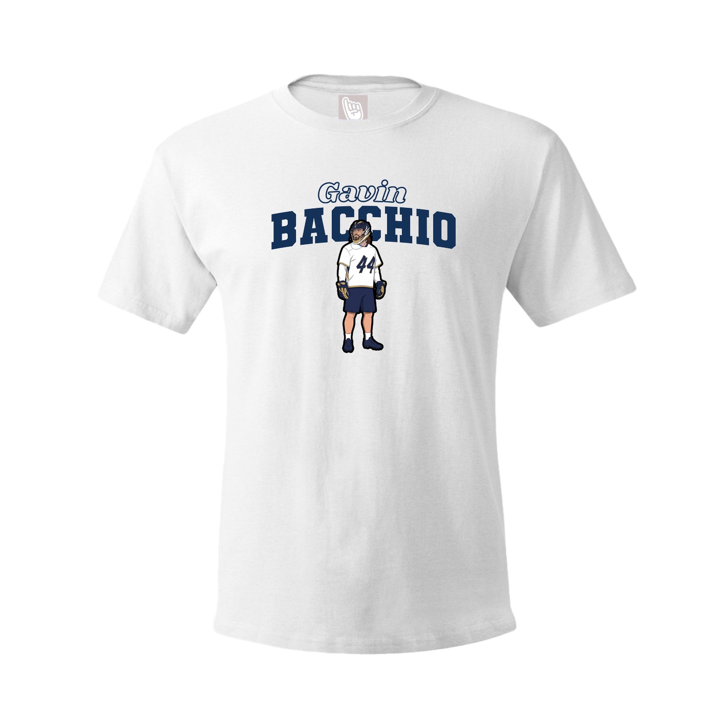Tee — Name Arch in White
