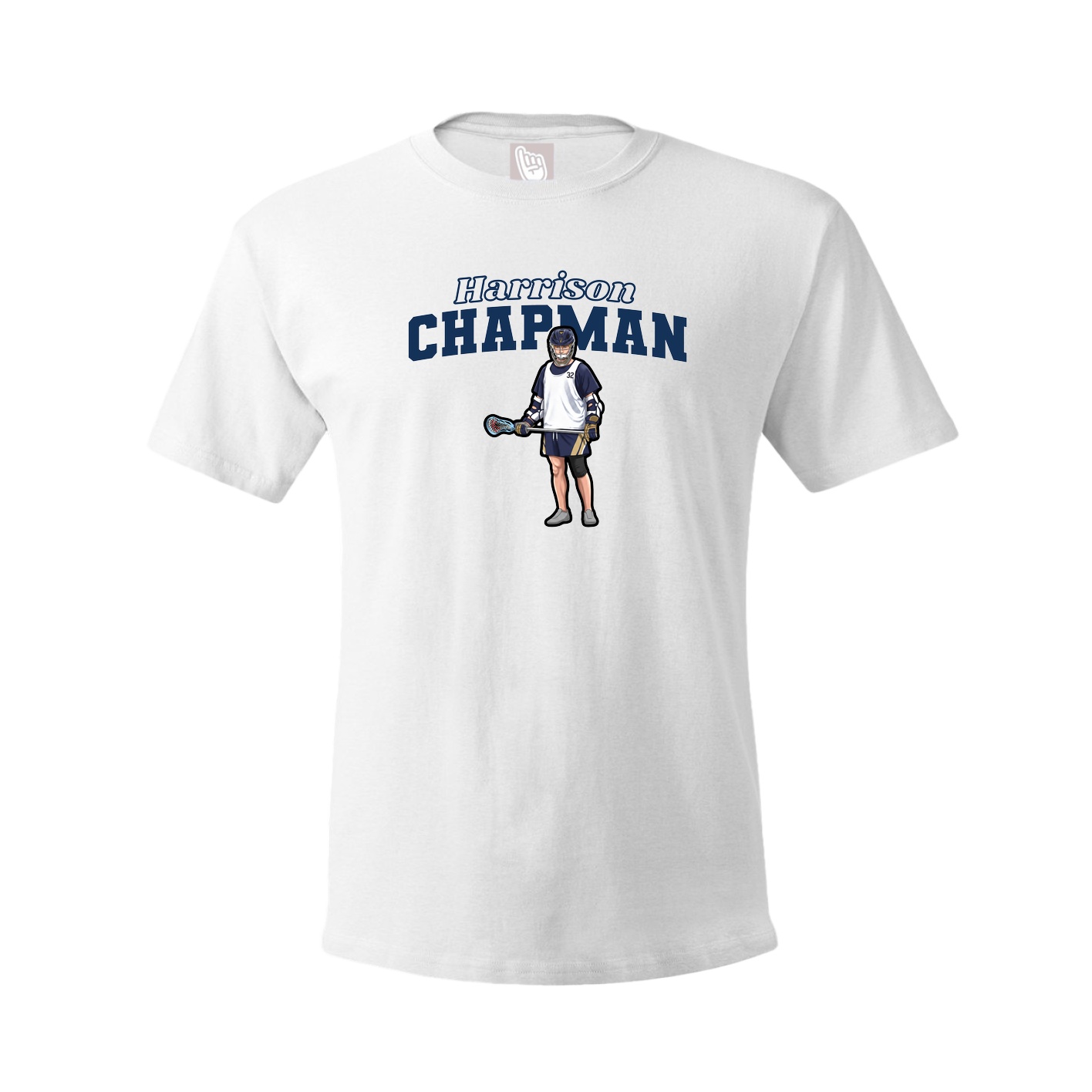 Tee — Name Arch in White