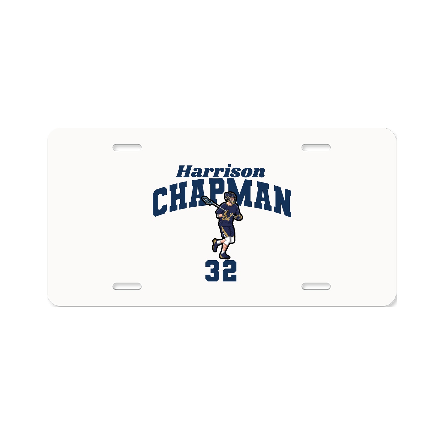 License Plate — Signature Arch in Classic