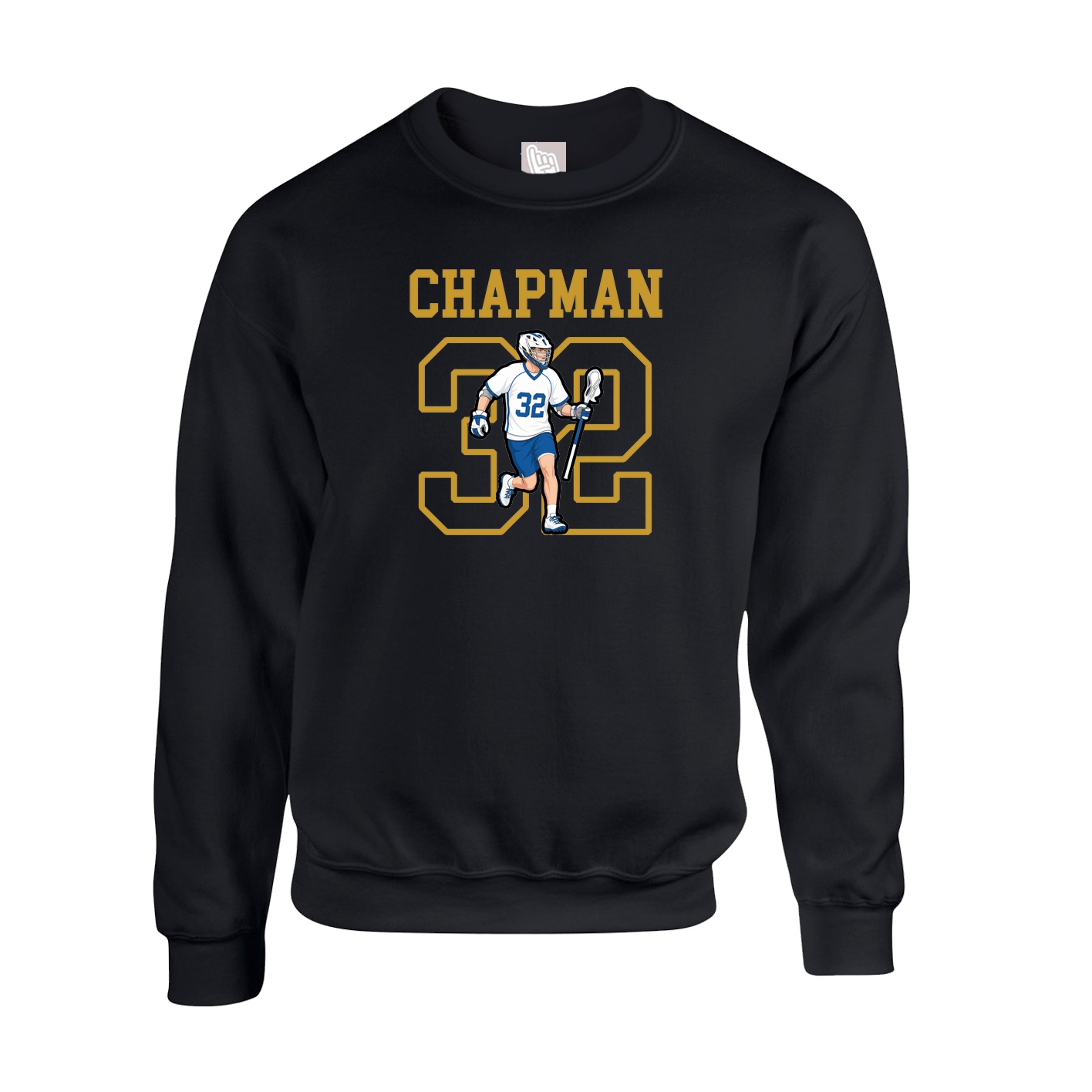 Fleece Crew — Shirsey in Black