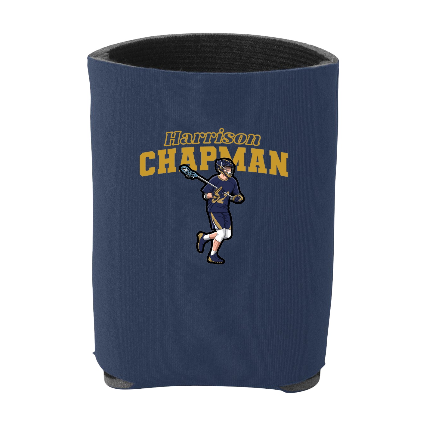 Can Holder — Name Arch in Navy
