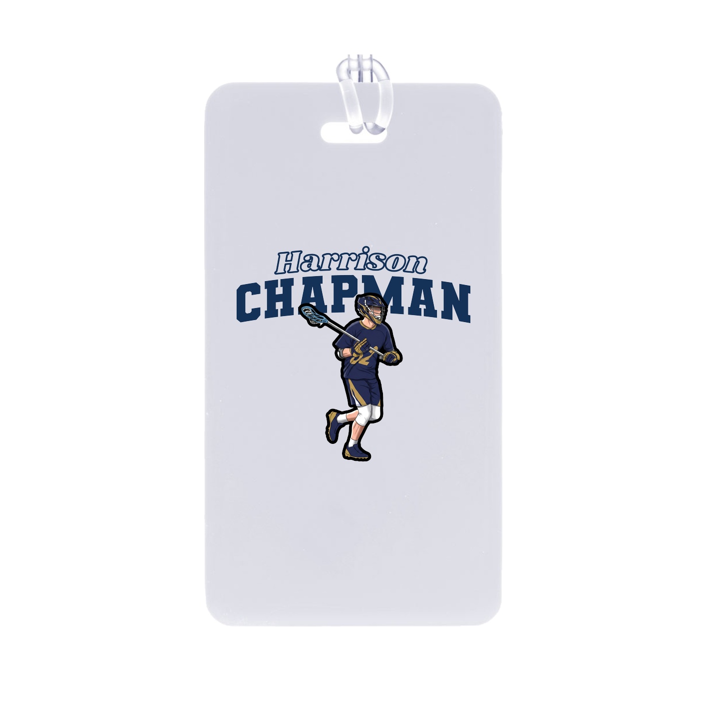 Bag Tag — Name Arch in Classic