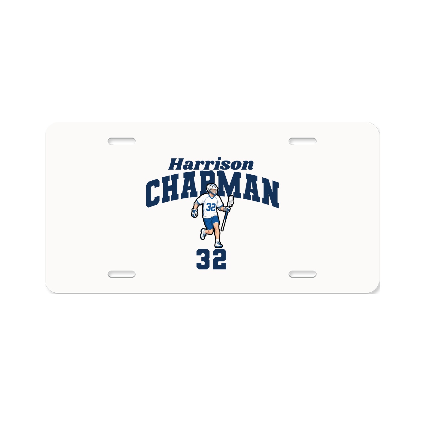 License Plate — Signature Arch in Classic