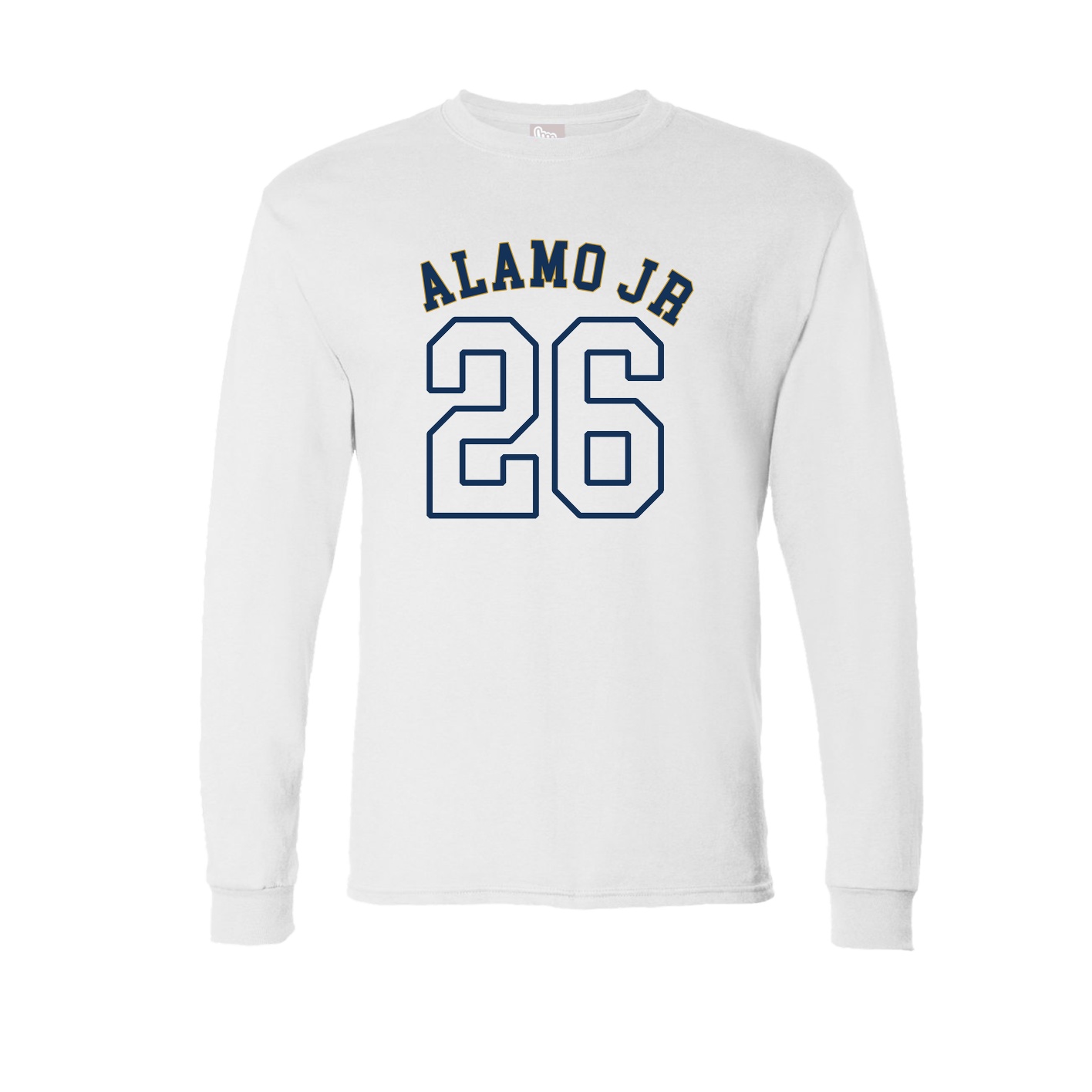 Long Sleeve Tee — Shirsey Arch in White
