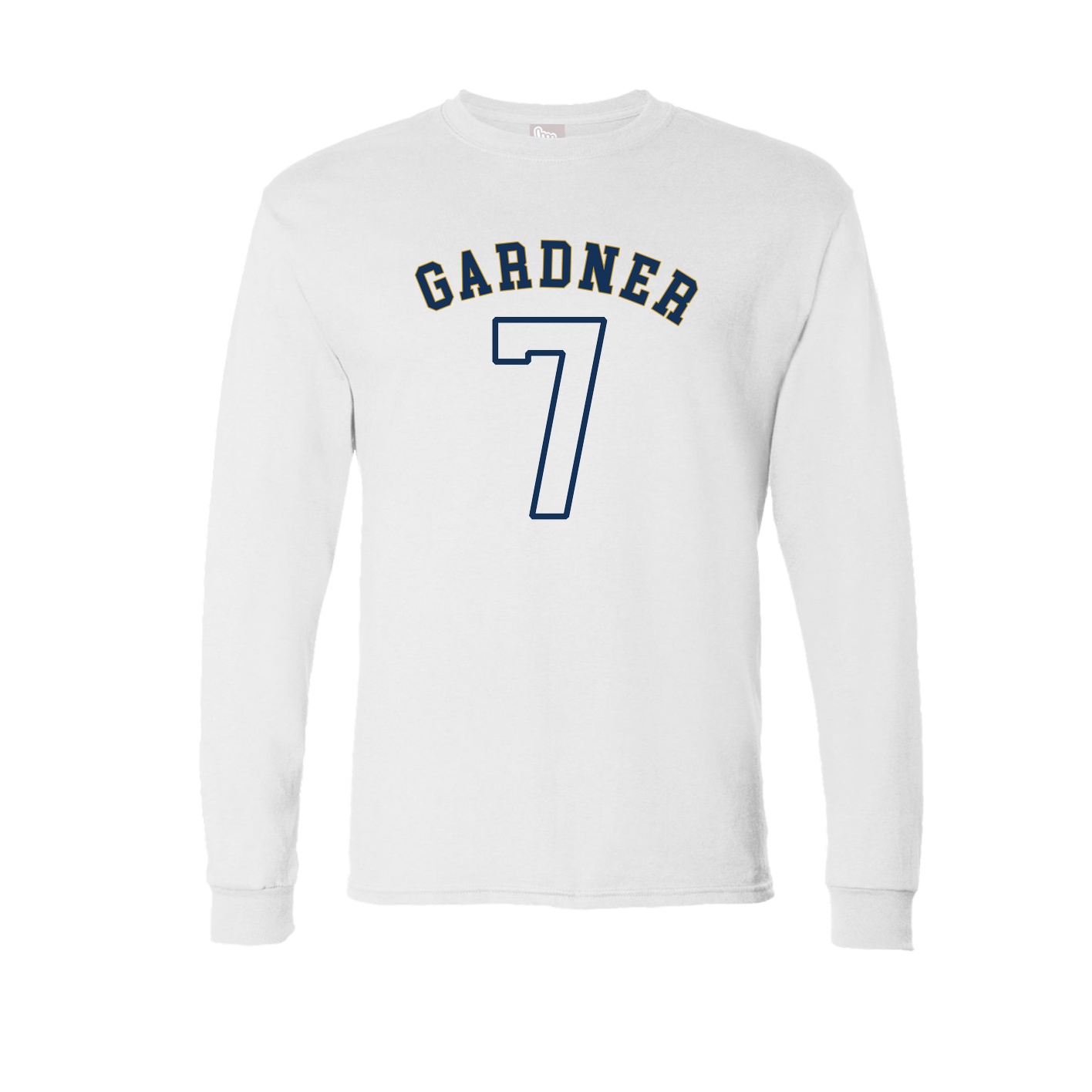 Long Sleeve Tee — Shirsey Arch in White