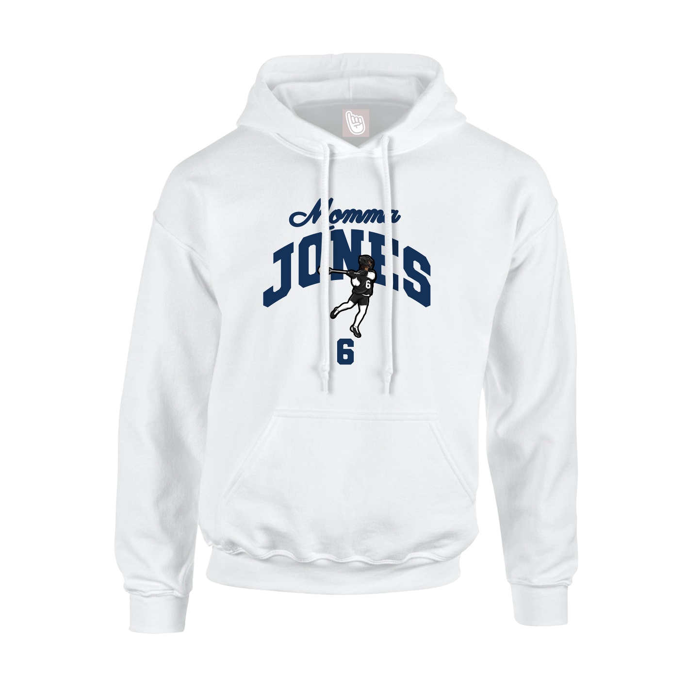 Youth Hoodie — Mothers Day Arch in White