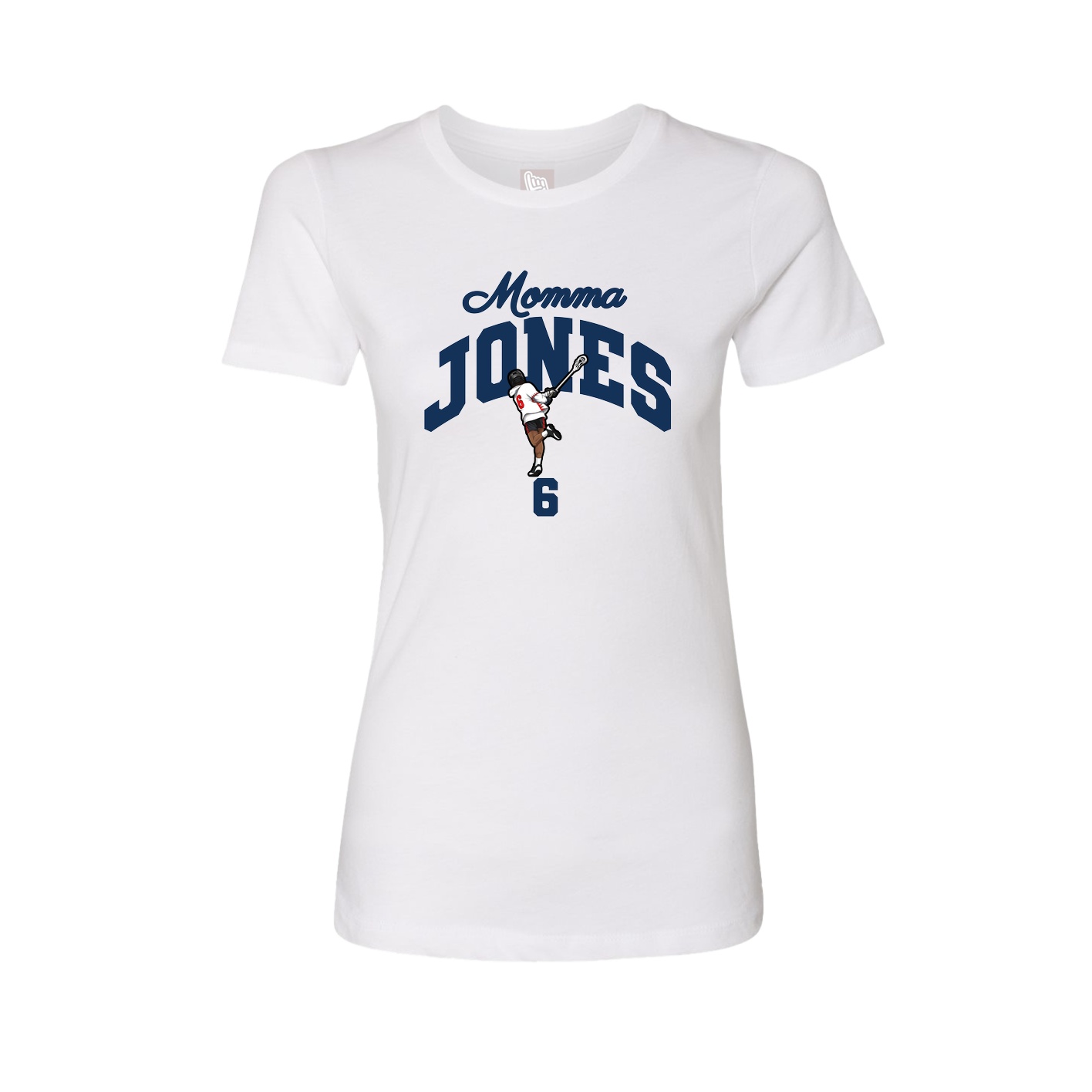 Womens Tee — Mothers Day Arch in White