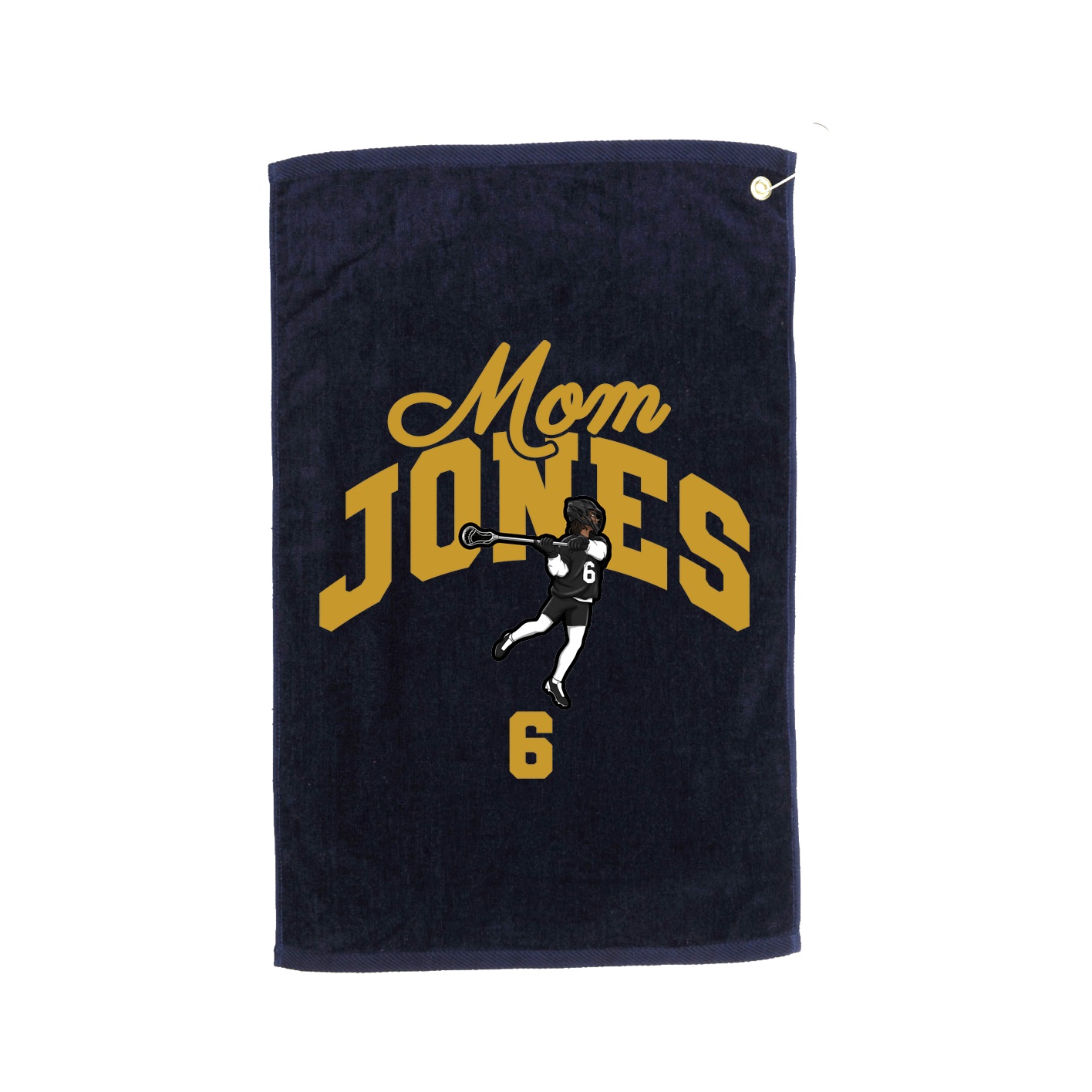 Golf Towel — Mothers Day Arch in Navy