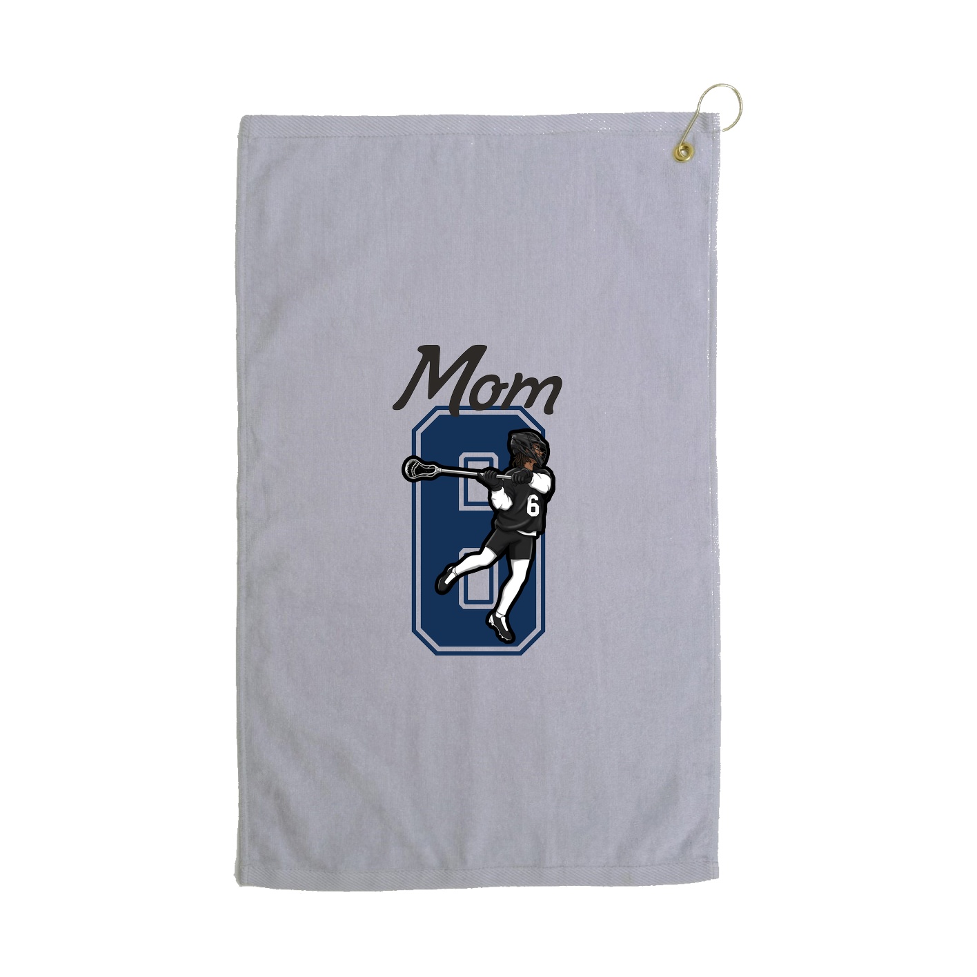 Golf Towel — Mothers Day Shirsey in Grey