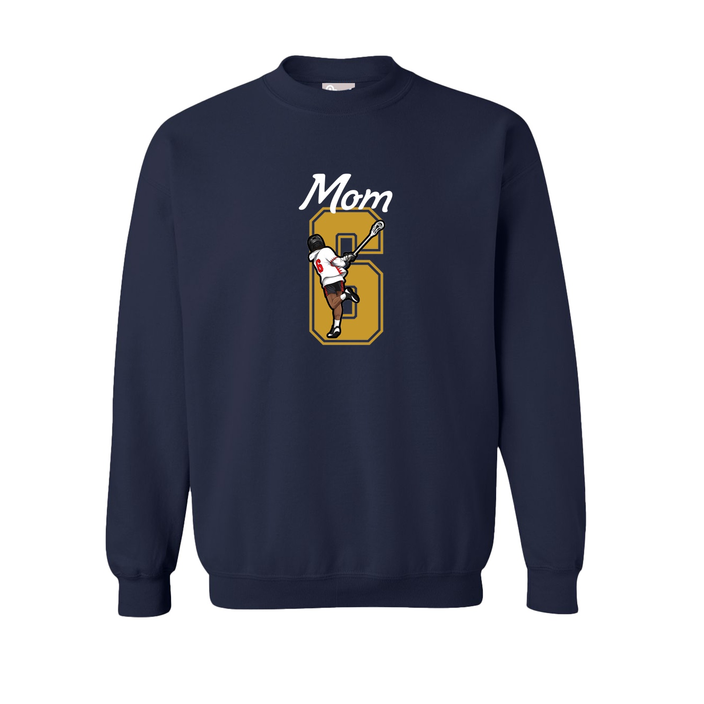 Fleece Crew — Mothers Day Shirsey in Navy
