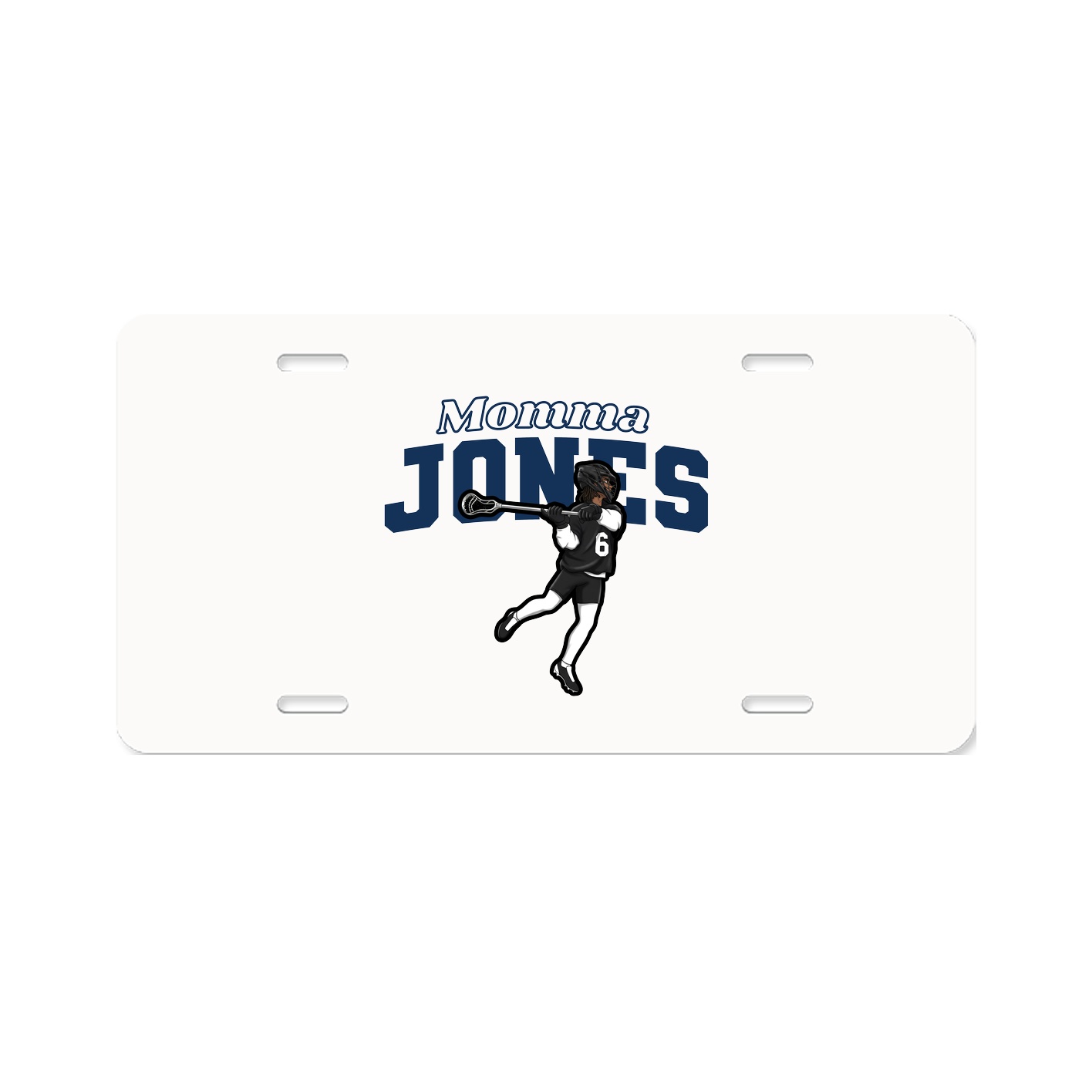 License Plate — Mothers Day Block in Classic