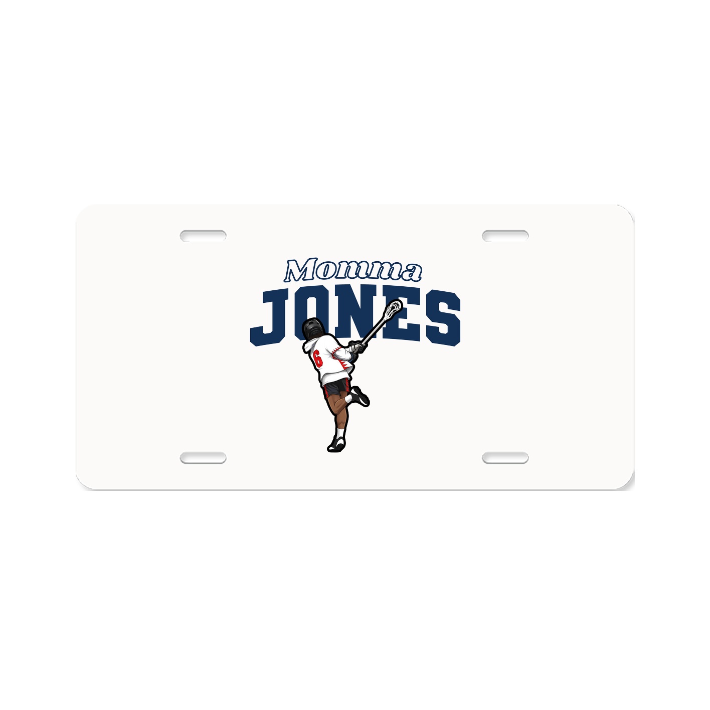 License Plate — Mothers Day Block in Classic
