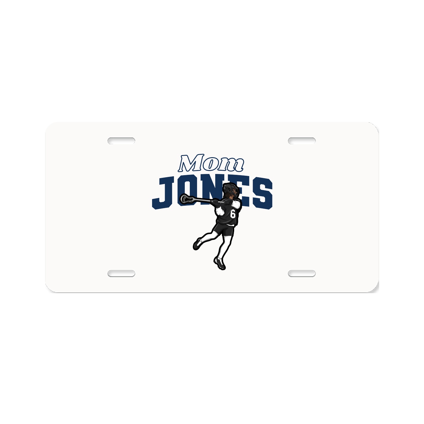 License Plate — Mothers Day Block in Classic