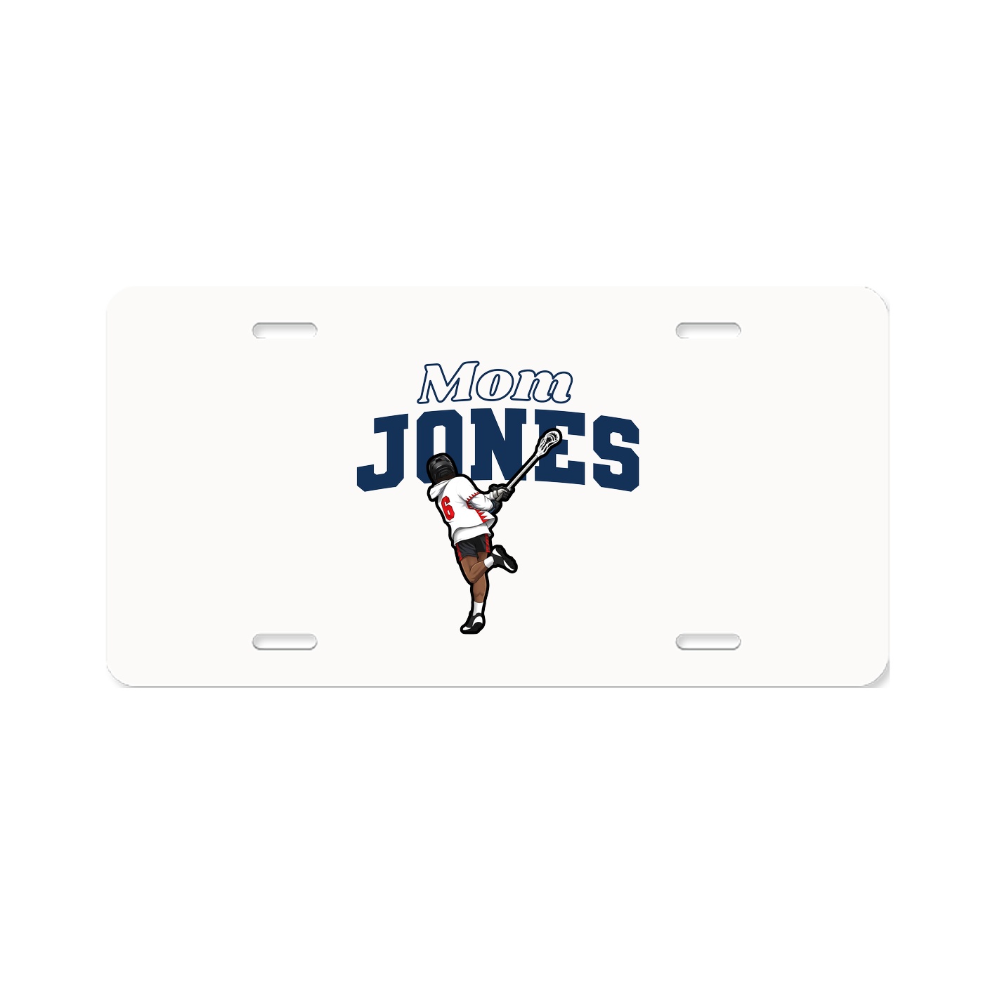 License Plate — Mothers Day Block in Classic