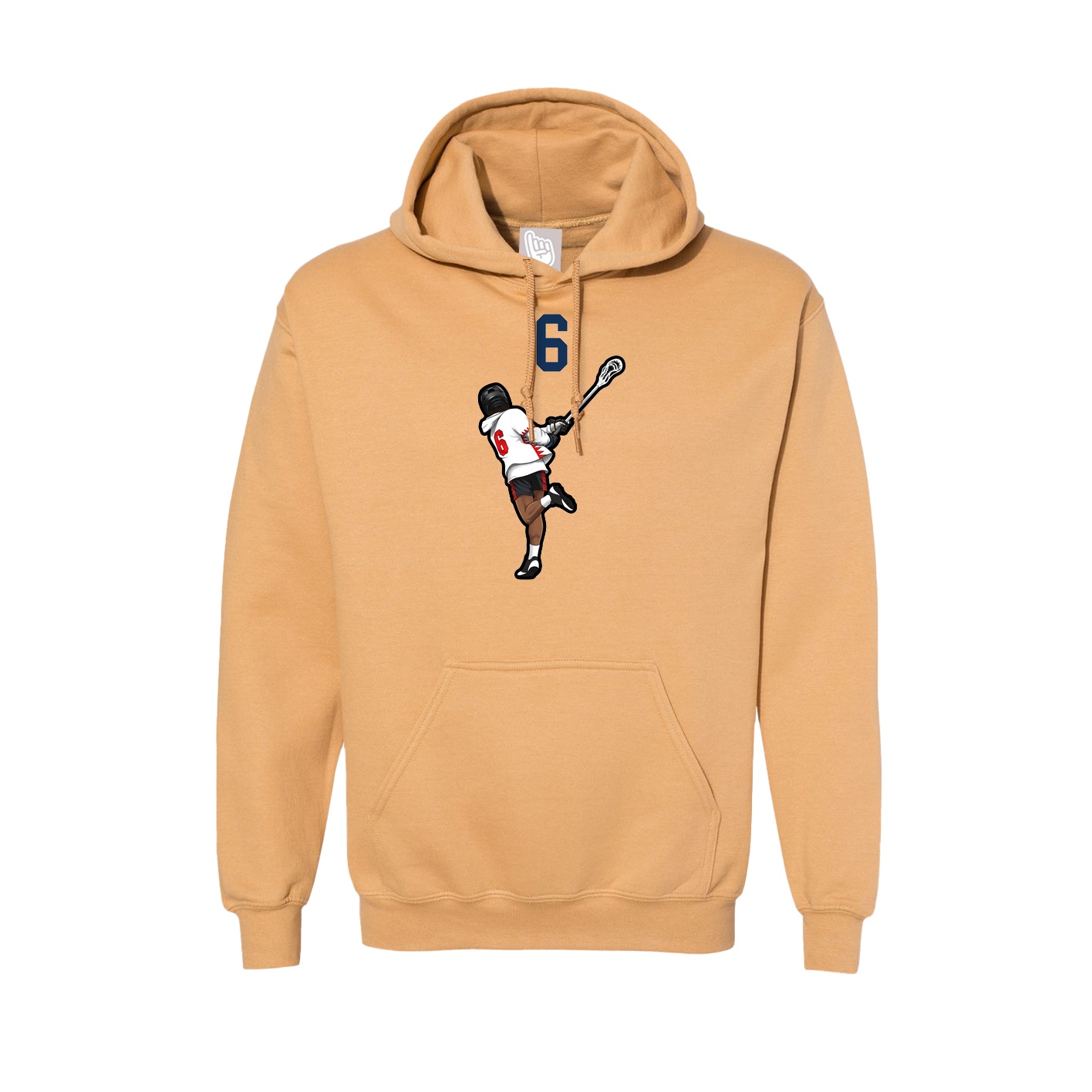 Hoodie — Number Top in Vegas Gold