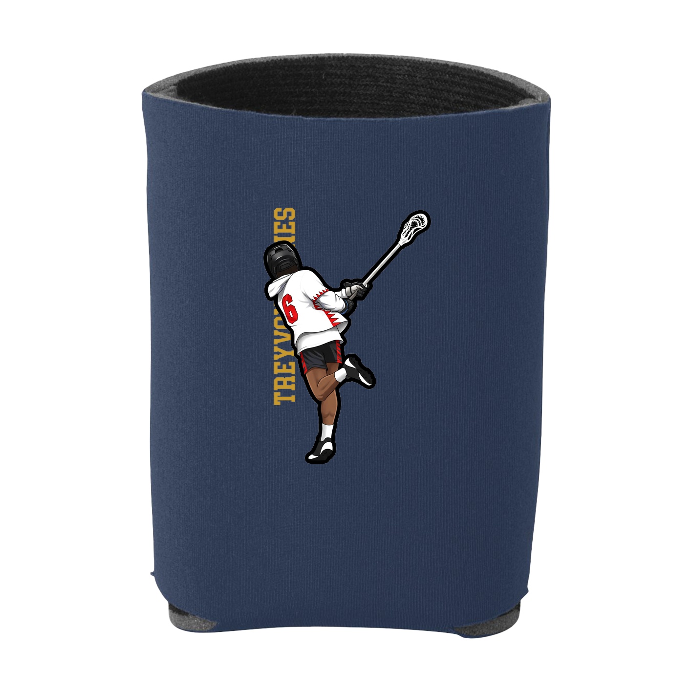 Can Holder — Name Vertical in Navy