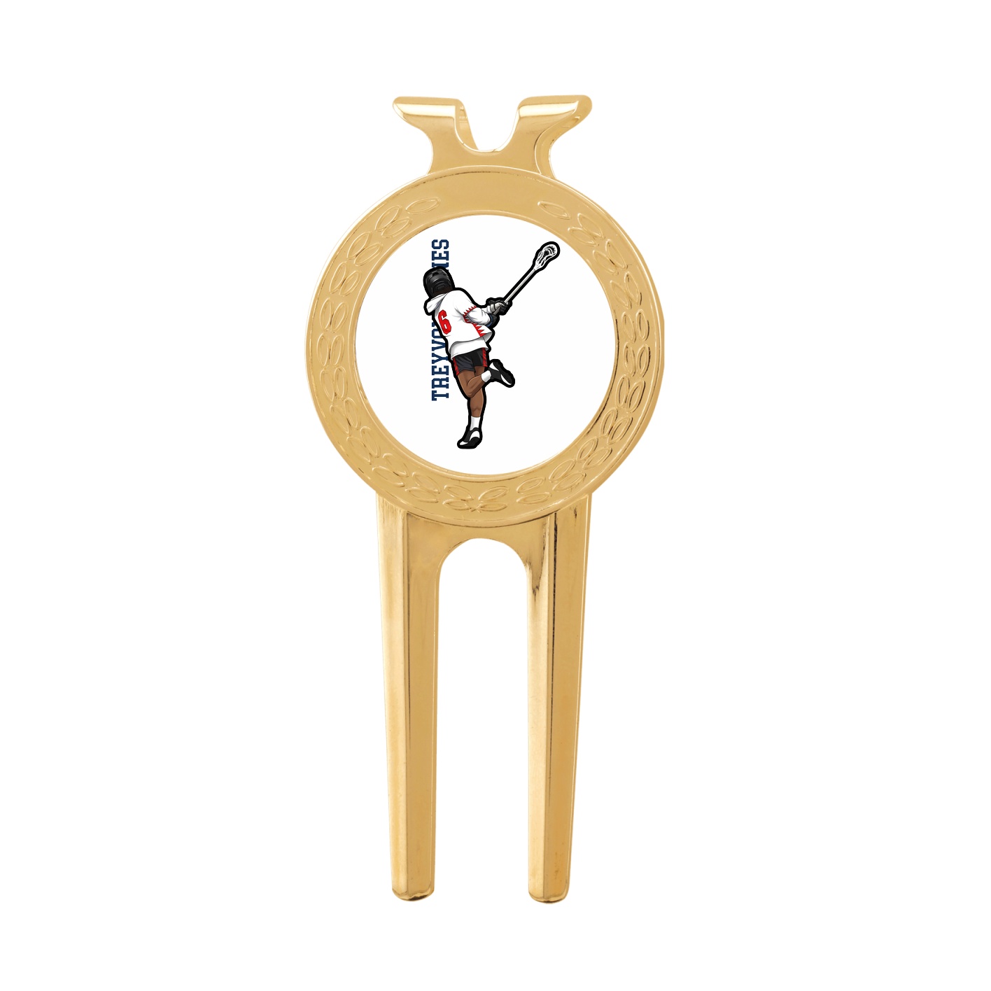 Divot Tool with Ball Marker — Name Vertical in Classic