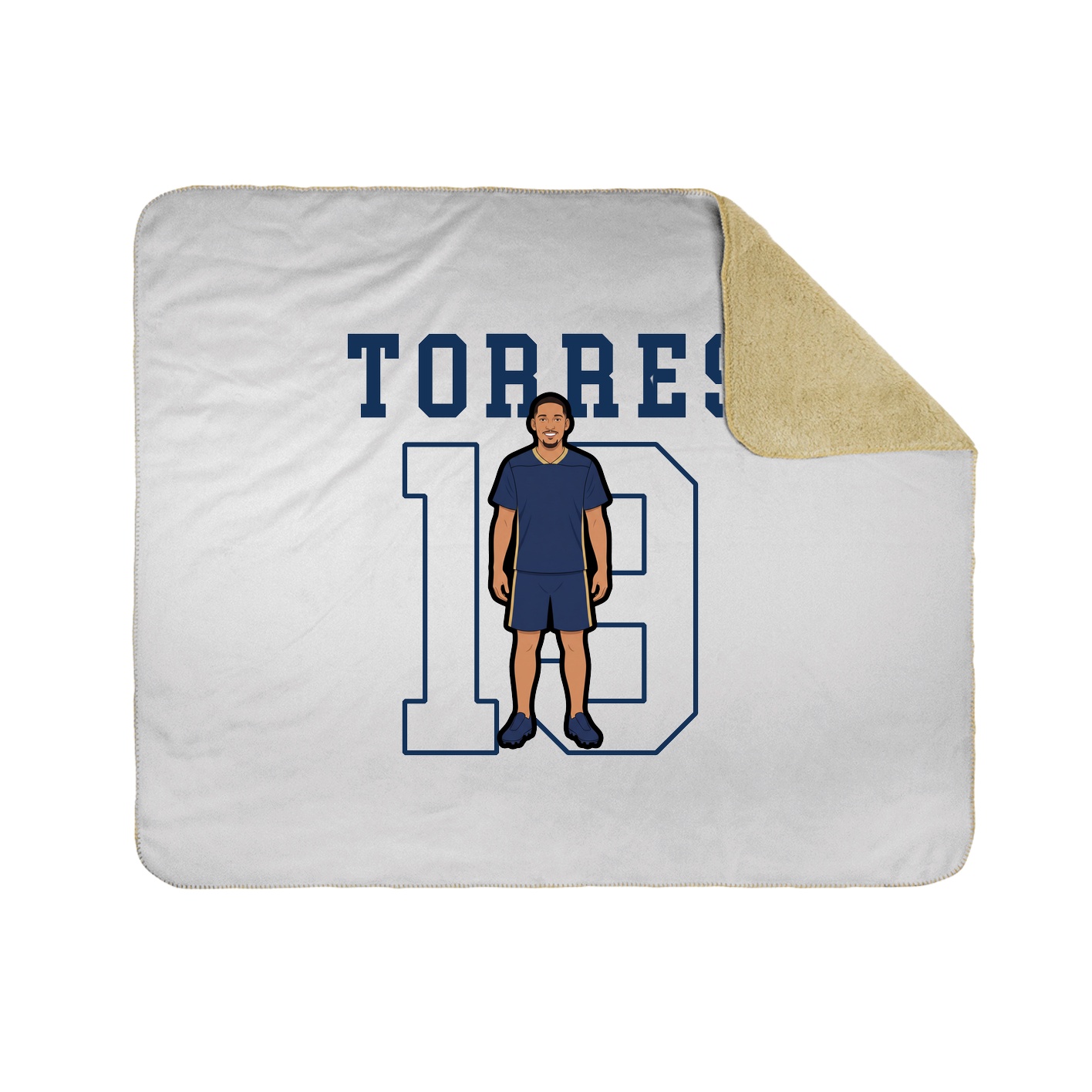 50x60 Sherpa Lined Throw Blanket