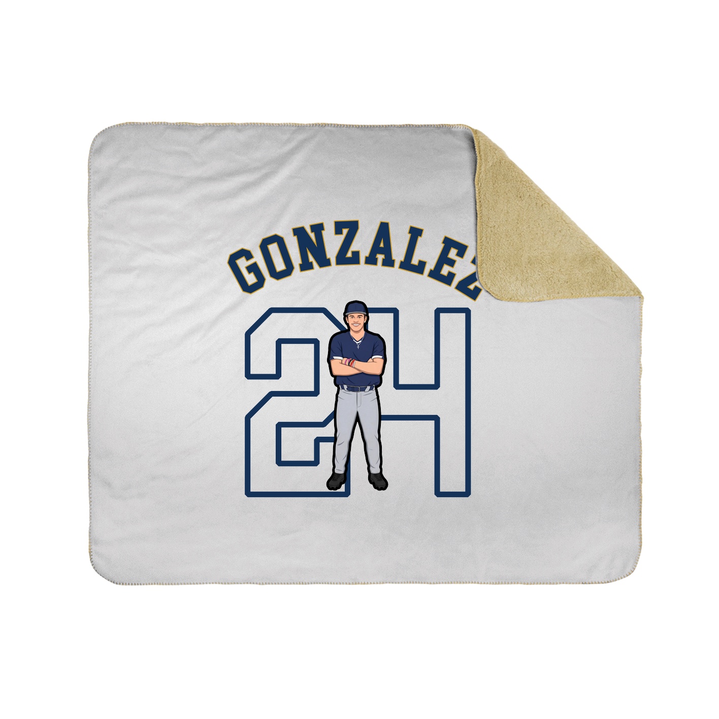 Throw Blanket — Shirsey Arch in White