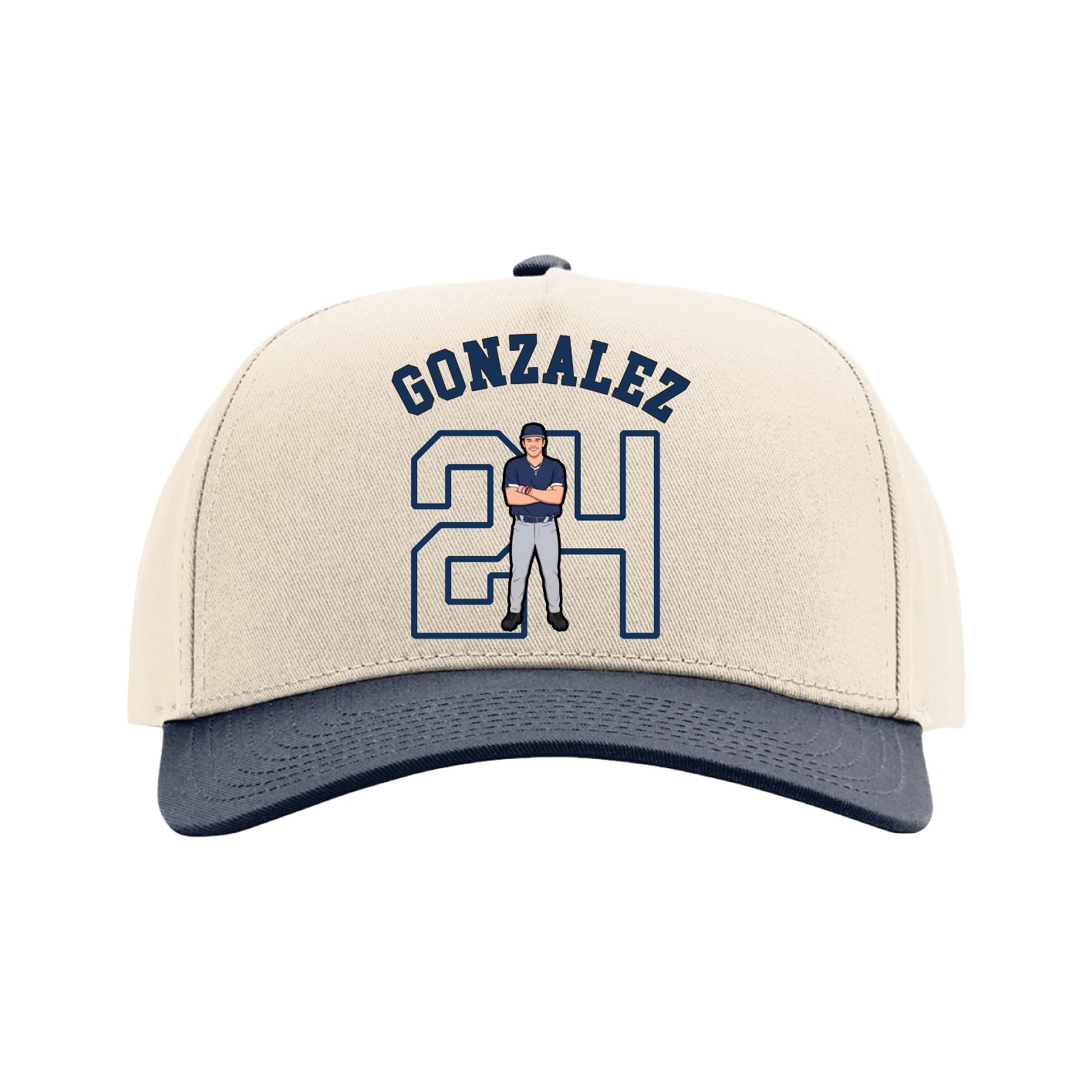 Full Fabric Five-Panel Champ Cap