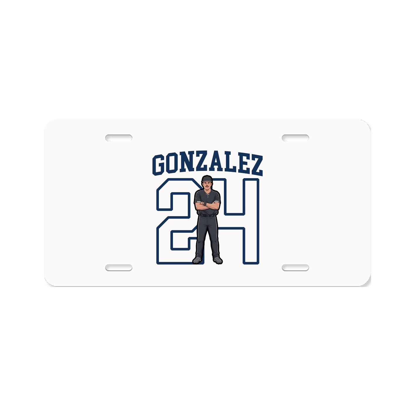License Plate — Shirsey in Classic