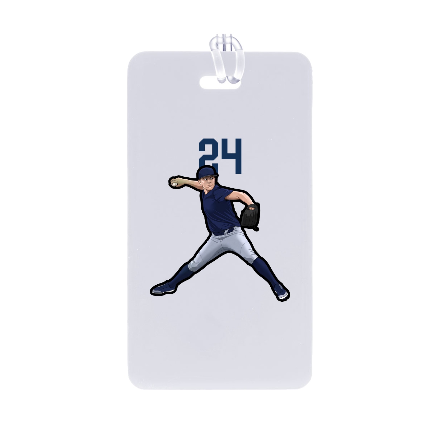 Bag Tag — Number Top in Classic